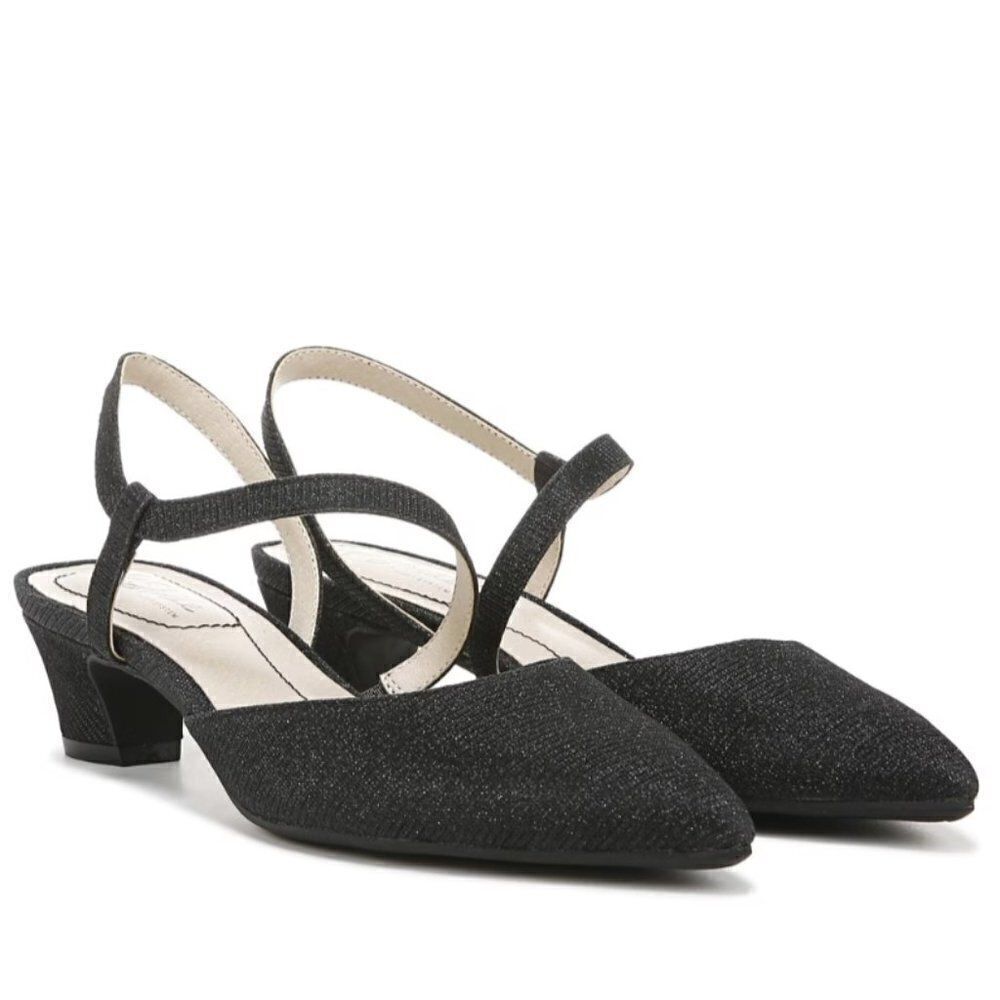 LIFESTRIDE Minimalist Slingback Pumps (WIDE)